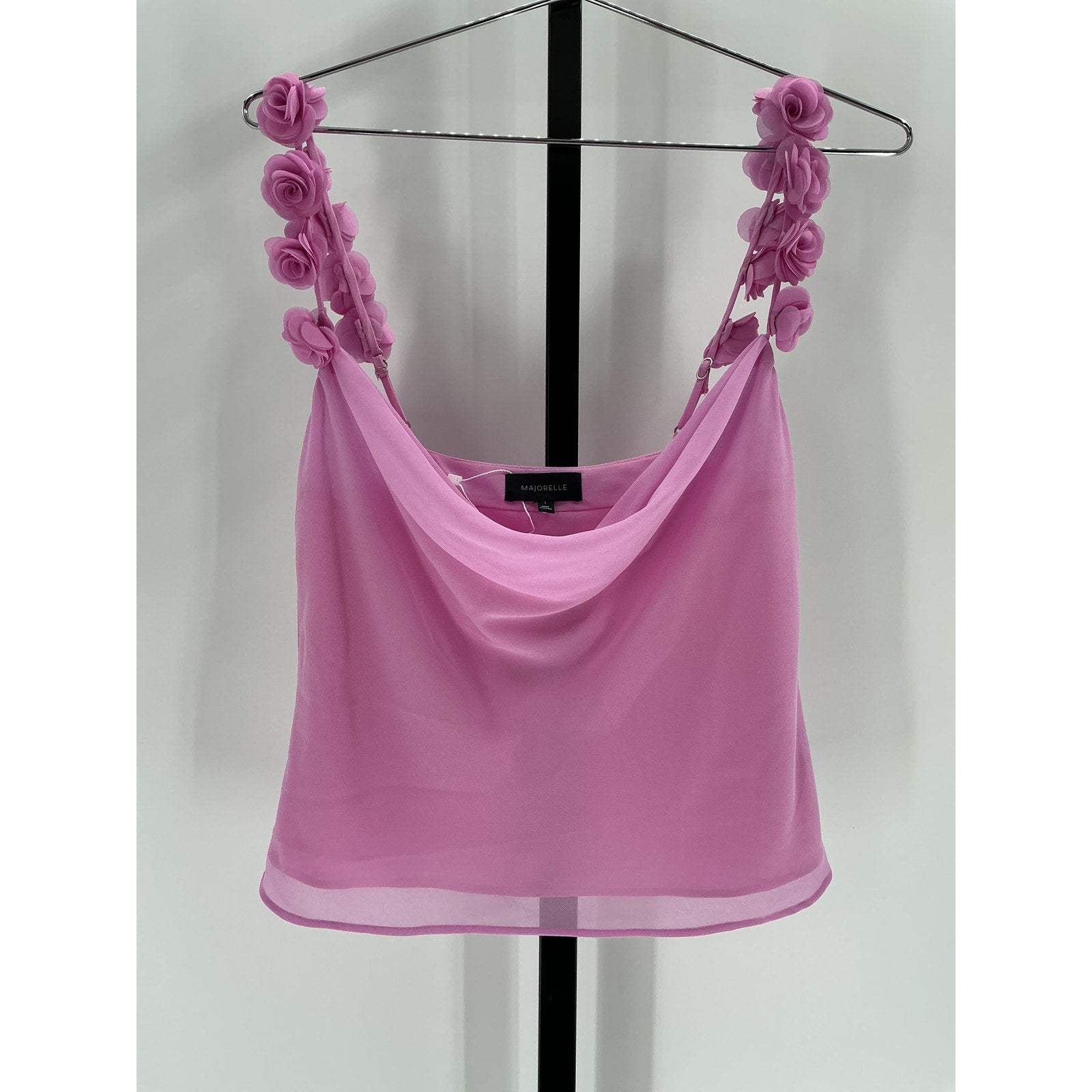 Majorelle 'Brittan' Pink Polyester Top Size S
