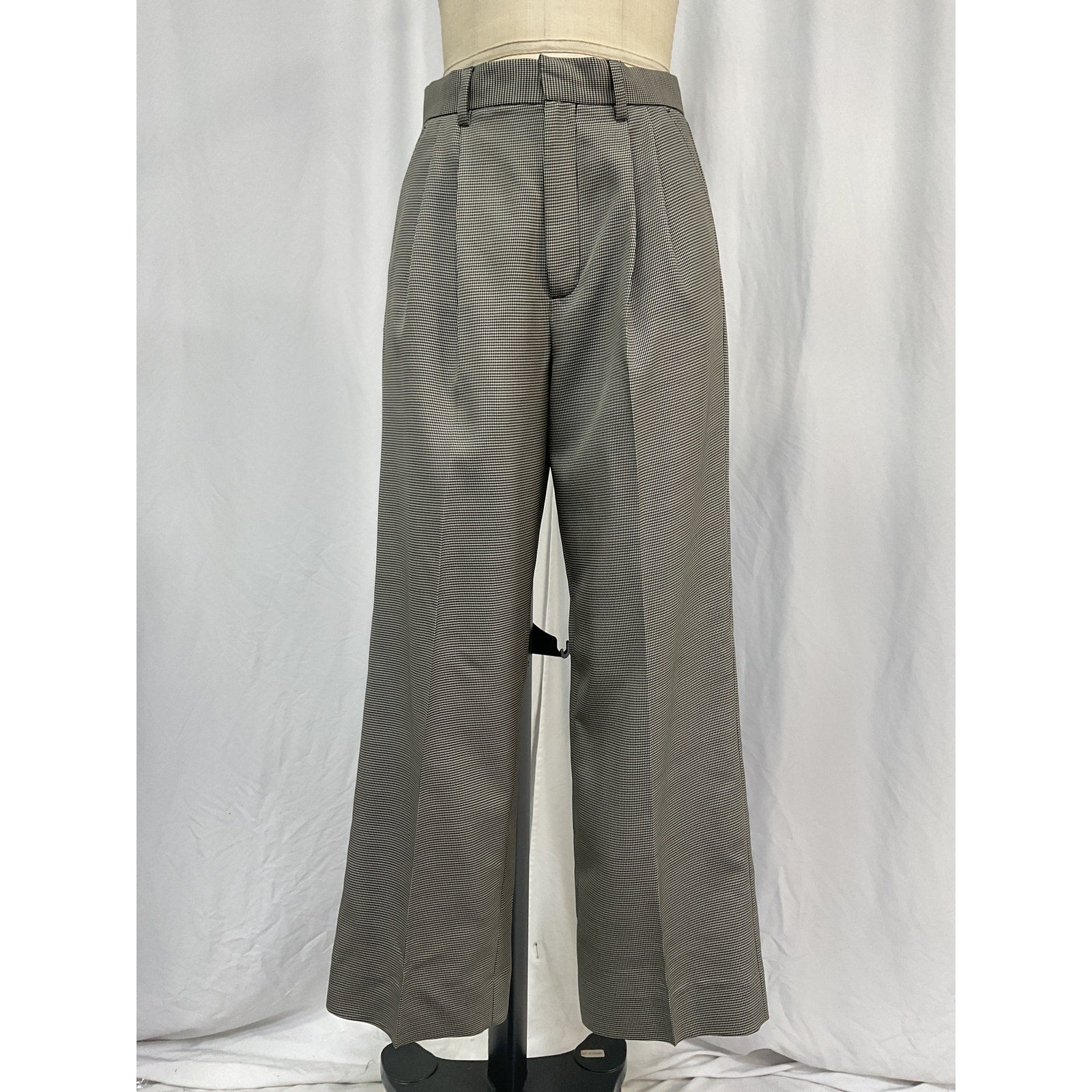 Anine Bing 'Carrie' Black Wool Pant Size 4