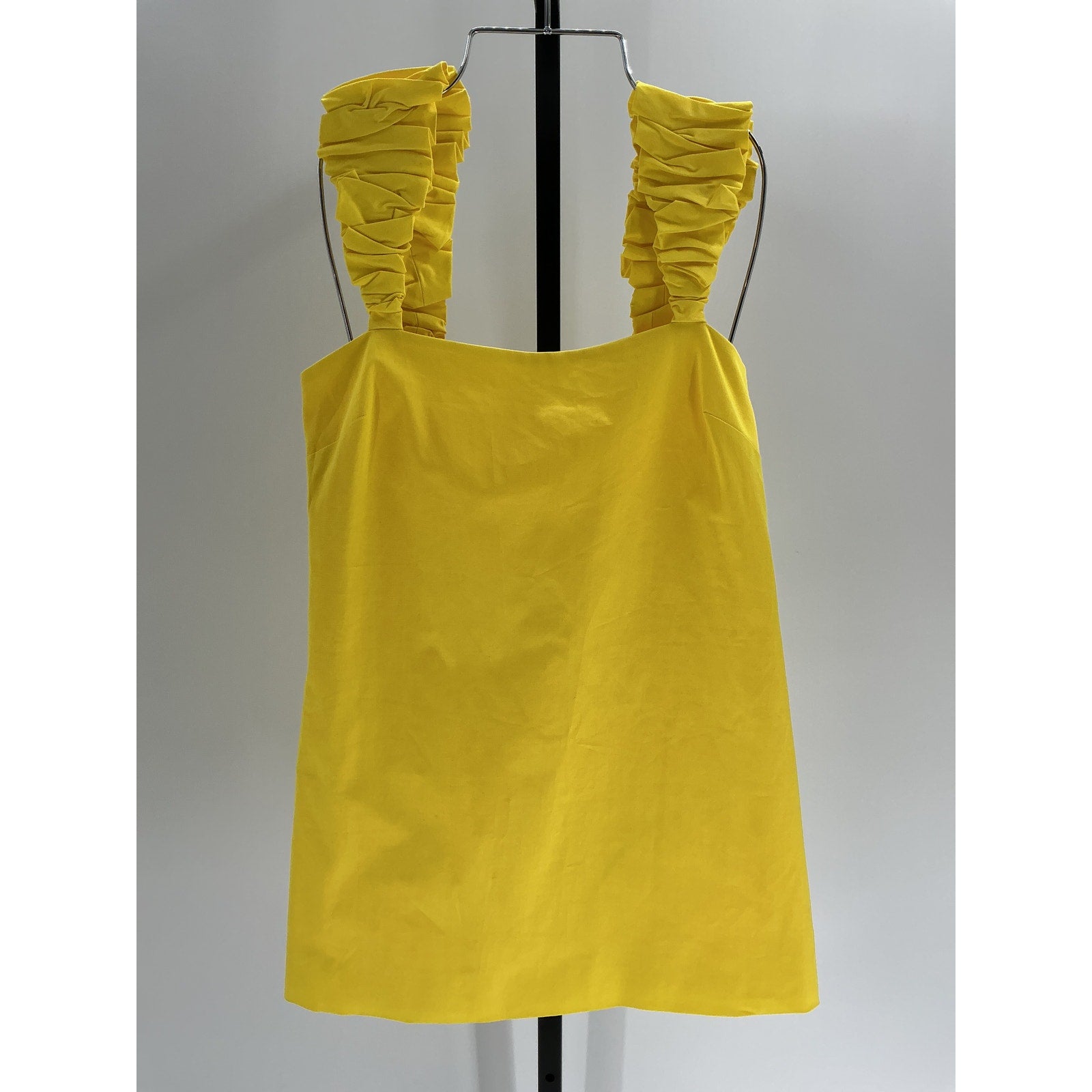 Alexis 'Braxton' Yellow Cotton Dress Size XS
