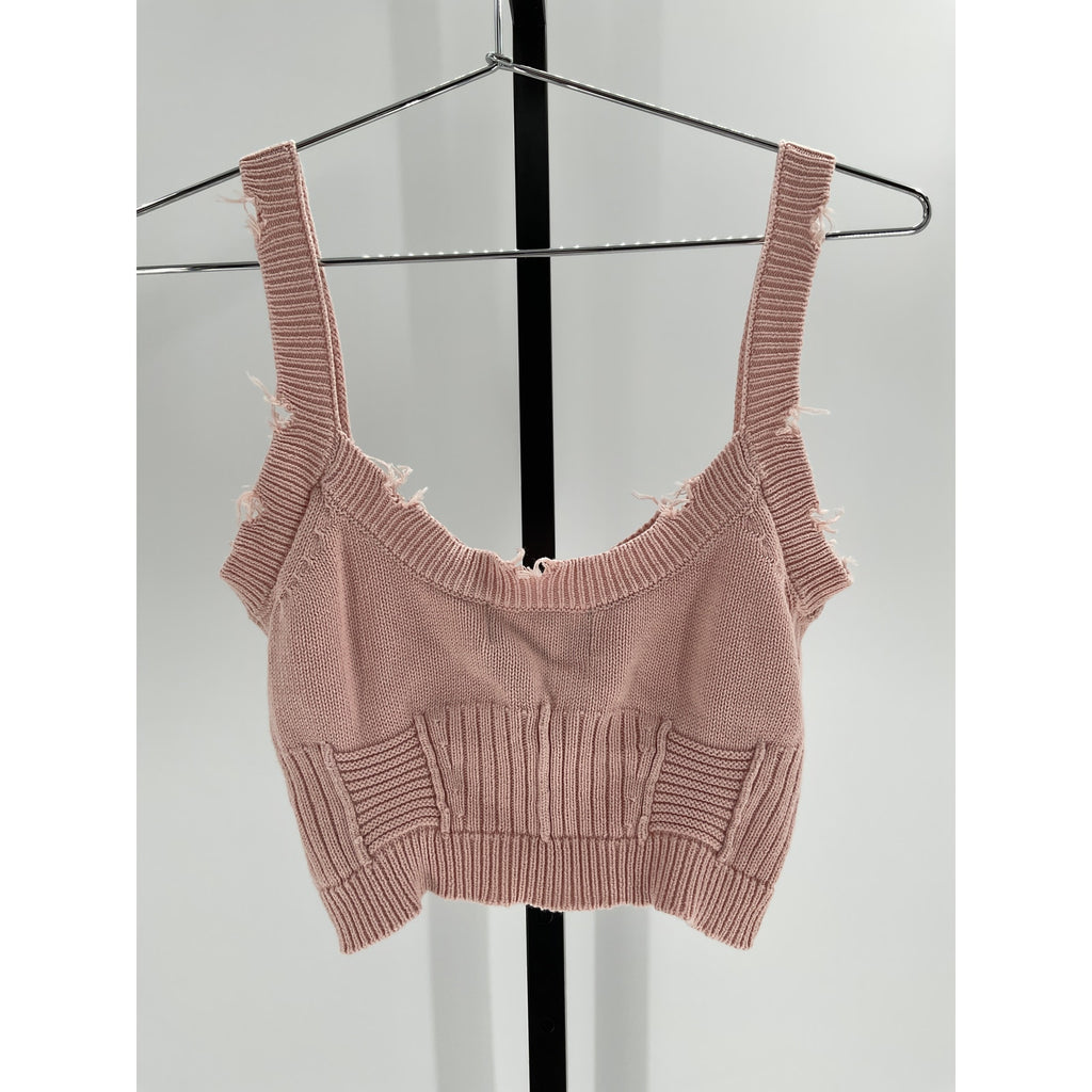 Ser.O.Ya 'Lizzie' Pink Cotton Top Size XS