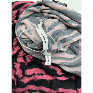 Proenza Schouler 'Diagonal' Pink Tie Dye Jersey Turtleneck Size S