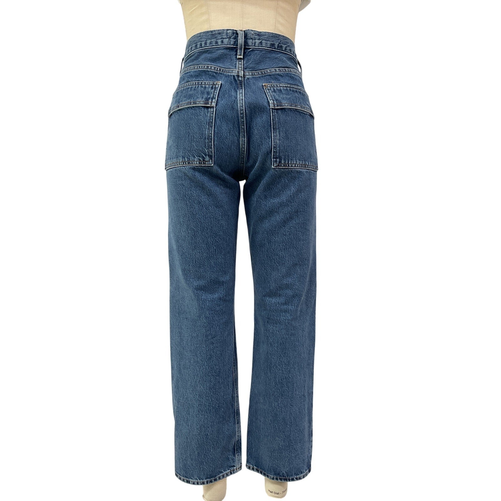 Agolde 'Cooper' Blue Cotton Cargo Jean Size 27