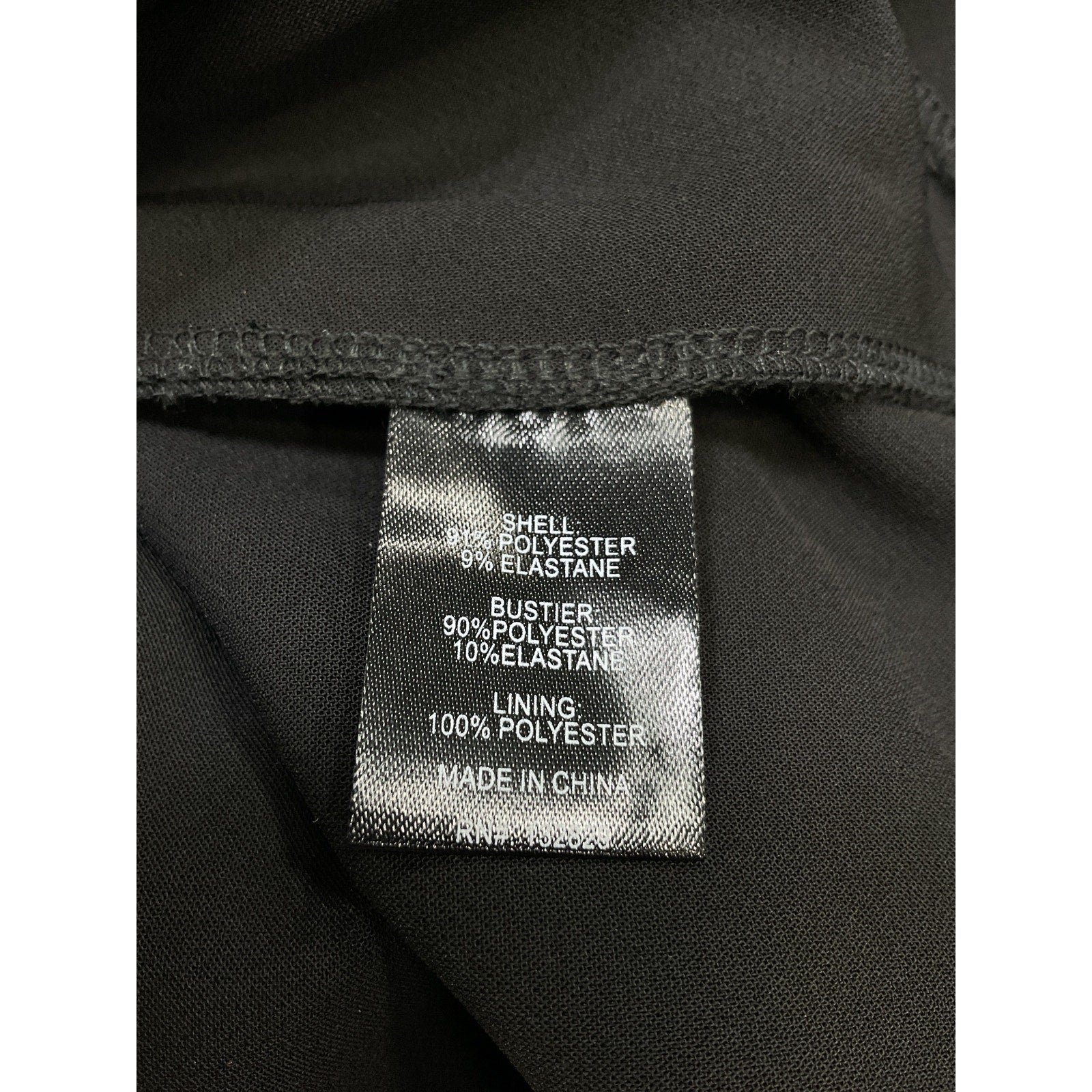 Majorelle 'Brooke' Black Polyester Mini Dress Size M