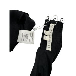 Veronica Beard 'Alberta' Black Silk Dress Size 12