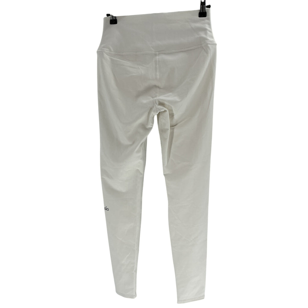 Alo Yoga White Nylon High-Waist Airbrush Legging Size L