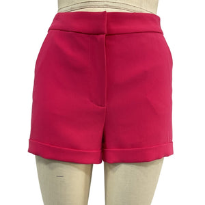 Cinq à Sept Crepe Berry Jam Elaine Shorts Size 4