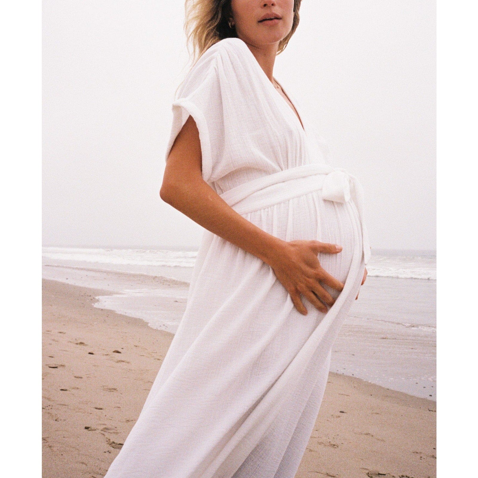 Hatch The 'Rosa' White Cotton Dress Size 1