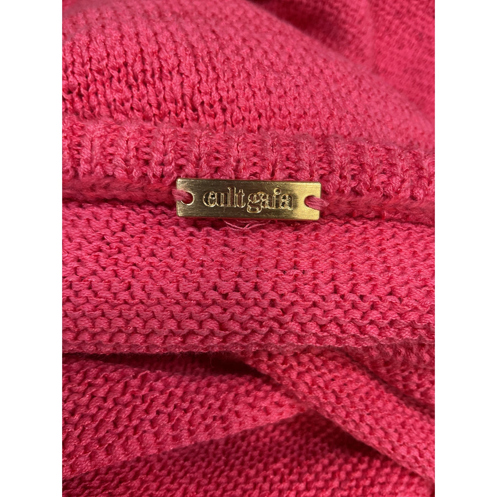 Cult Gaia 'Kendall' Pink Knit Dress Size S