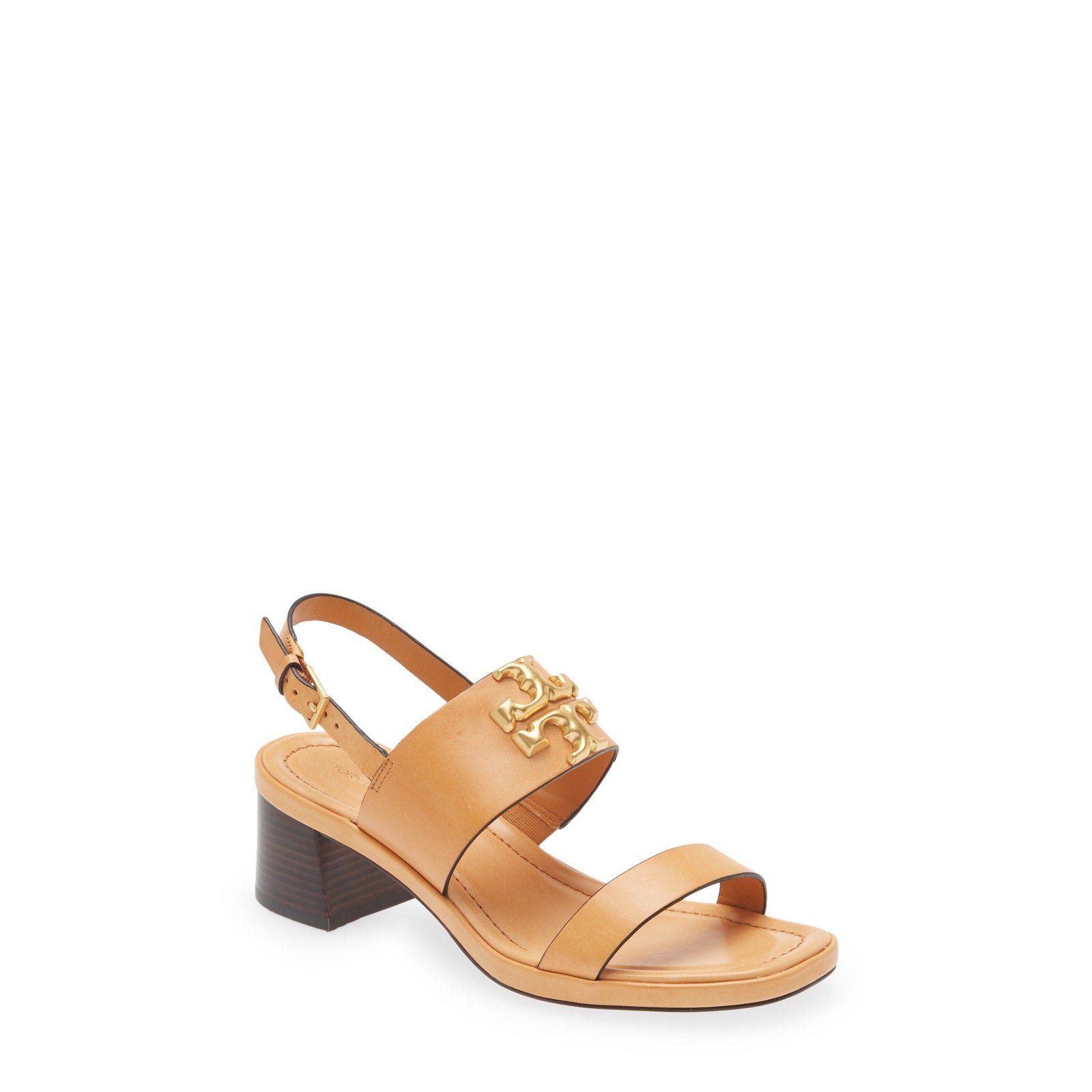 Tory Burch 'Eleanor' Brown Leather Slingback Sandal Size 9.5 M - NWT