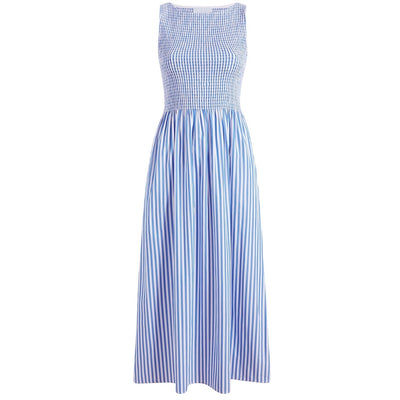 Hill House Home Striped Multicolor Cosima Nap Dress Size S