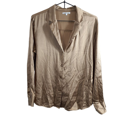 Reformation Chic Croissant Hallie Size L Blouse