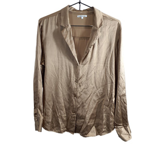 Reformation Chic Croissant Hallie Size L Blouse