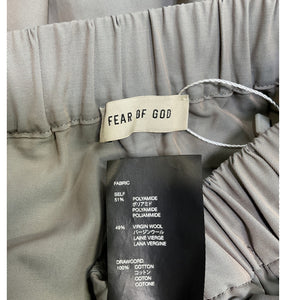 Fear Of God Minimalist Gray Eternal Shorts Size XL