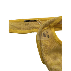 Alexis 'Noma' Yellow Rayon Top Size L