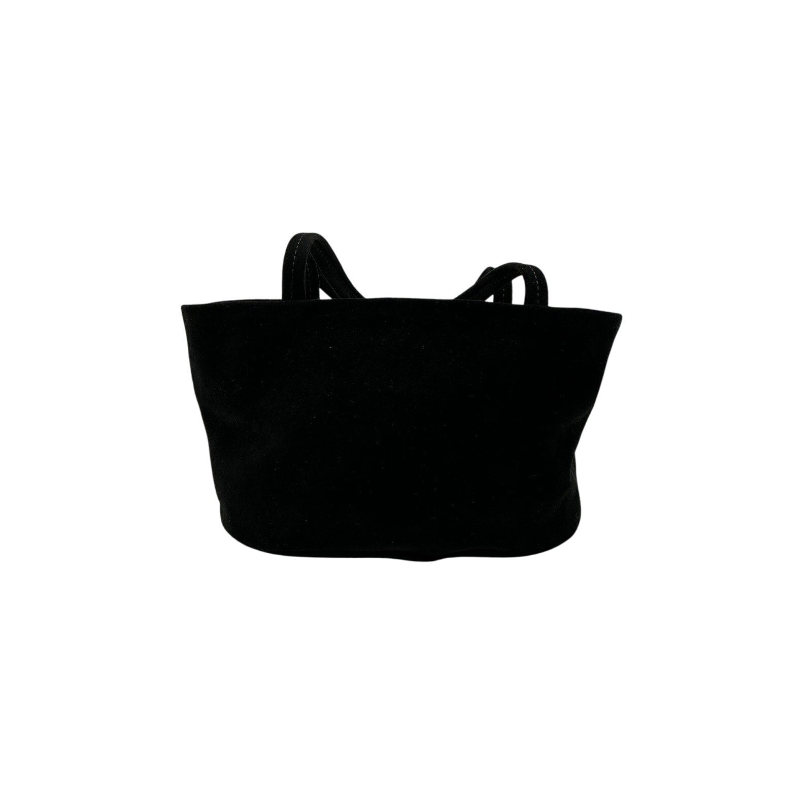 Donni. 'The Lady' Black Suede Bag