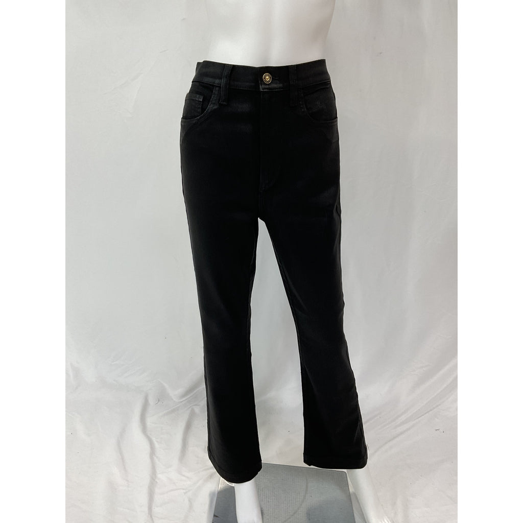 Favorite Daughter 'The Valentina' Black Boot Petite Denim Jean Size 27 - NWT