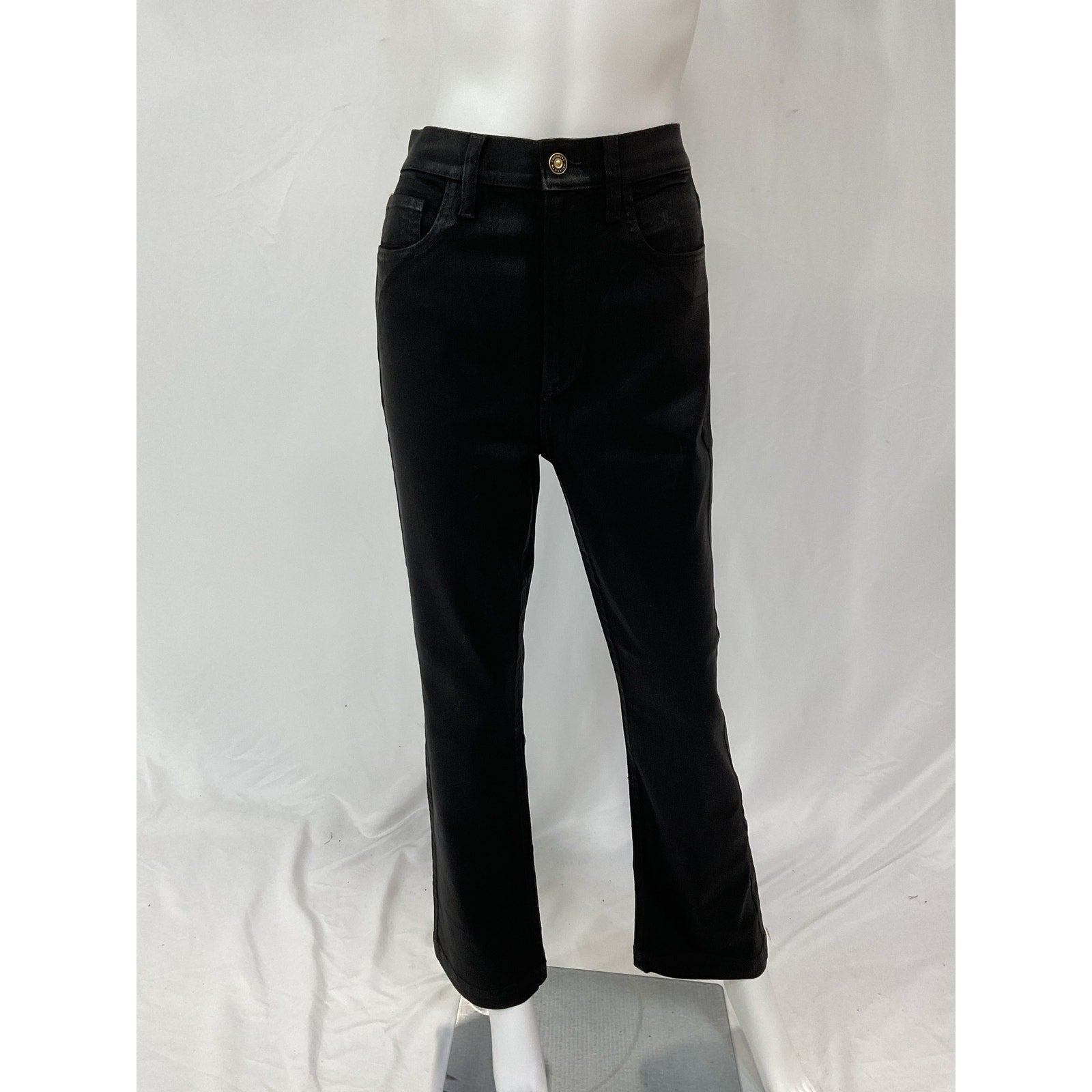 Favorite Daughter 'The Valentina' Black Boot Petite Denim Jean Size 27 - NWT