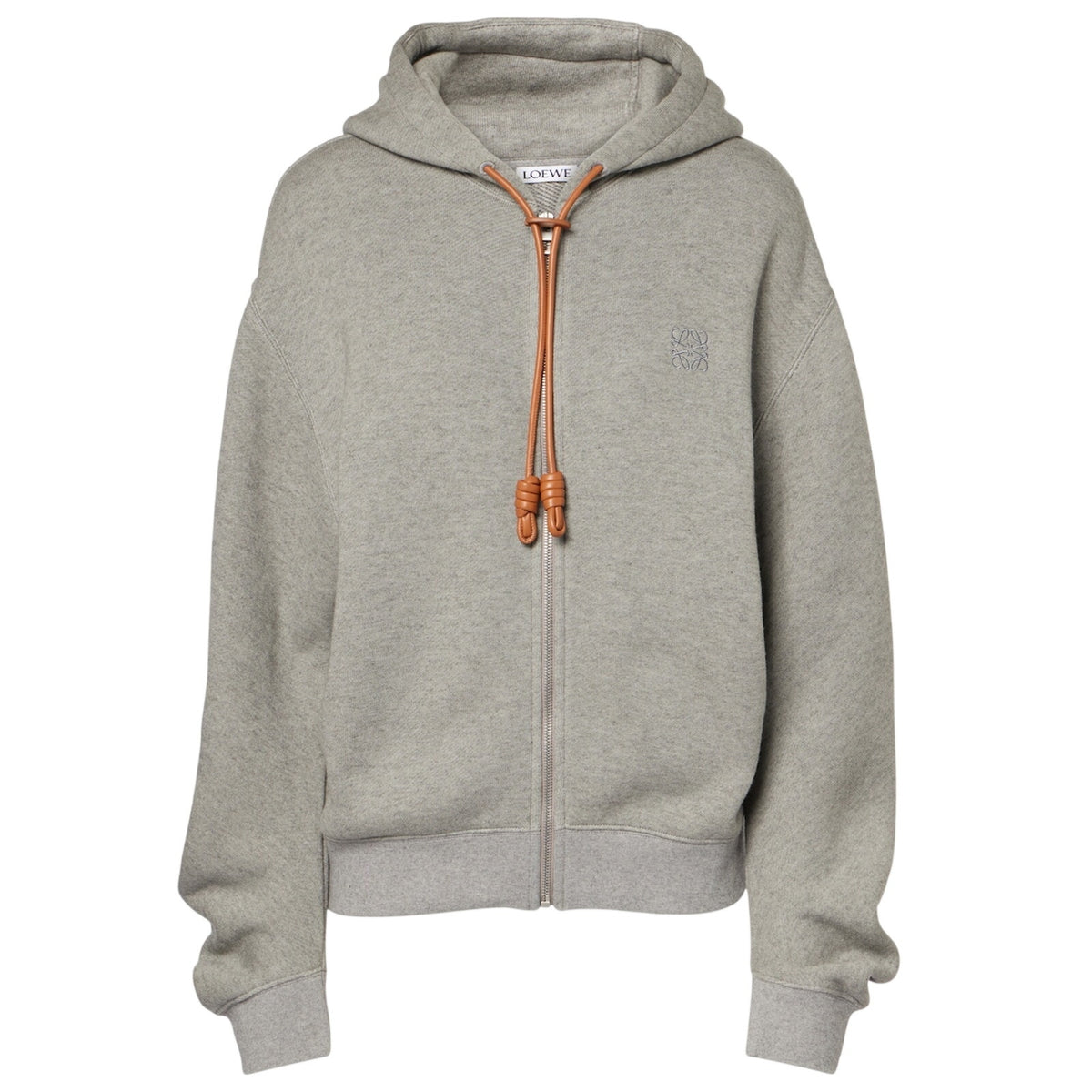 Loewe Cozy Gray Flamenco Hoodie Size XS