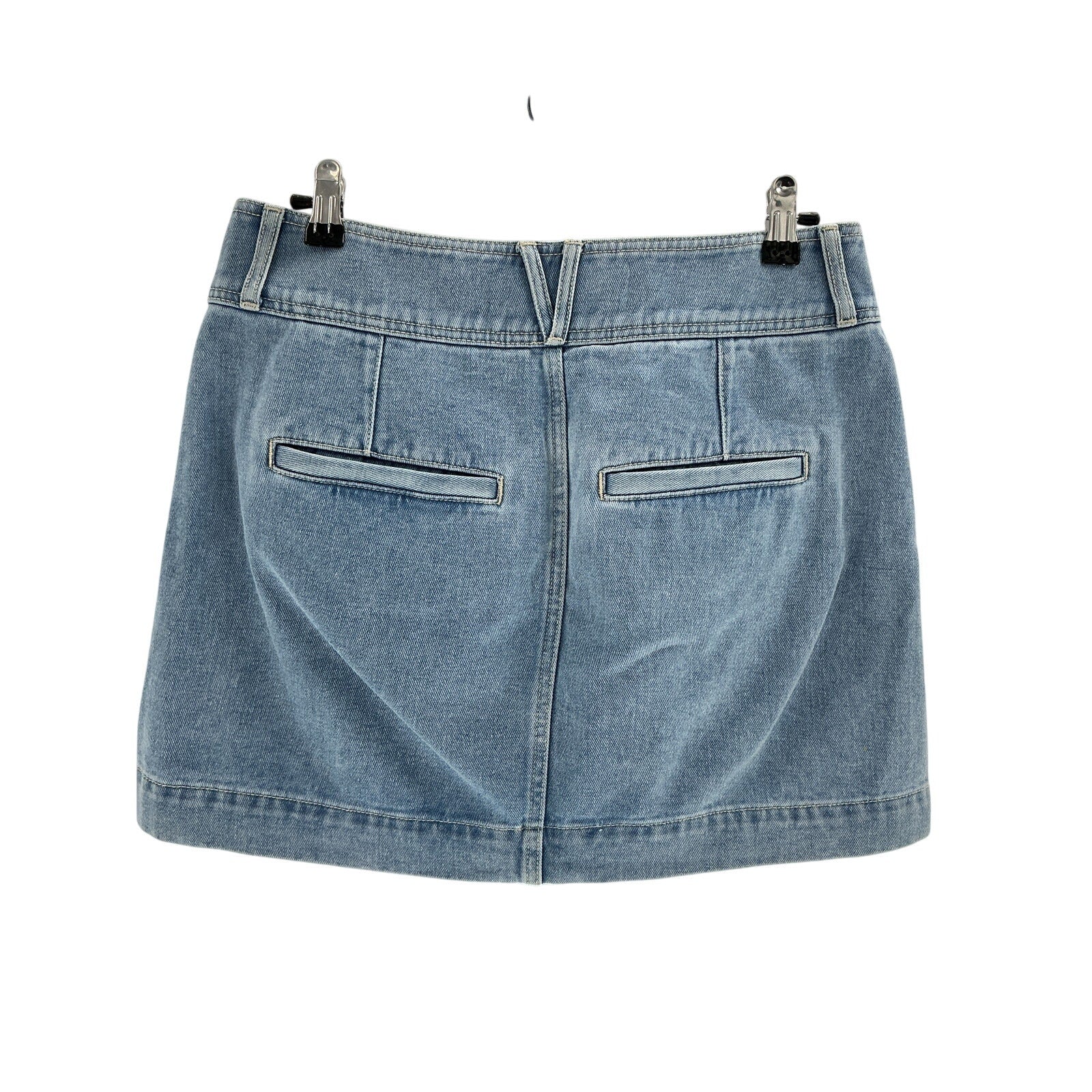 Veronica Beard 'Moxie' Blue Cotton Mini Skirt Size 8