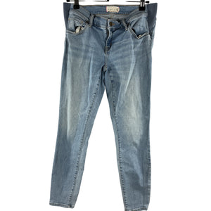 Hatch Classic Light Wash Slim Maternity Denim Jeans Size 27