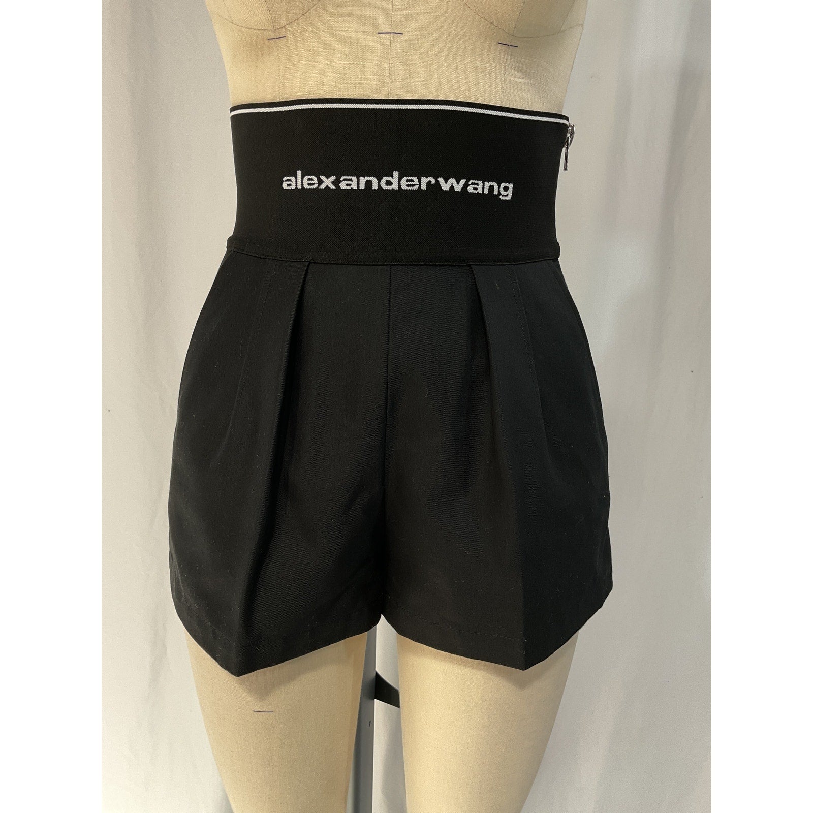 Alexander Wang 'Safari' Black Shorts Size 0