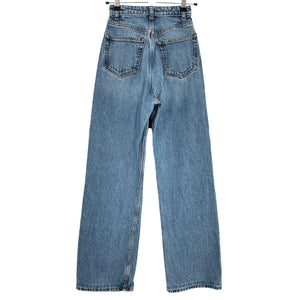 Reformation Stretch Blue Wilder Denim Jeans Size 24