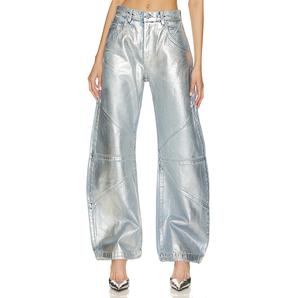 Eb Denim 'Frederic' Silver Coated Denim Jean Size 26