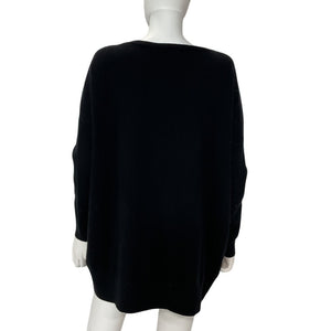 Hatch Cozy Black Nadine Sweater Size 2