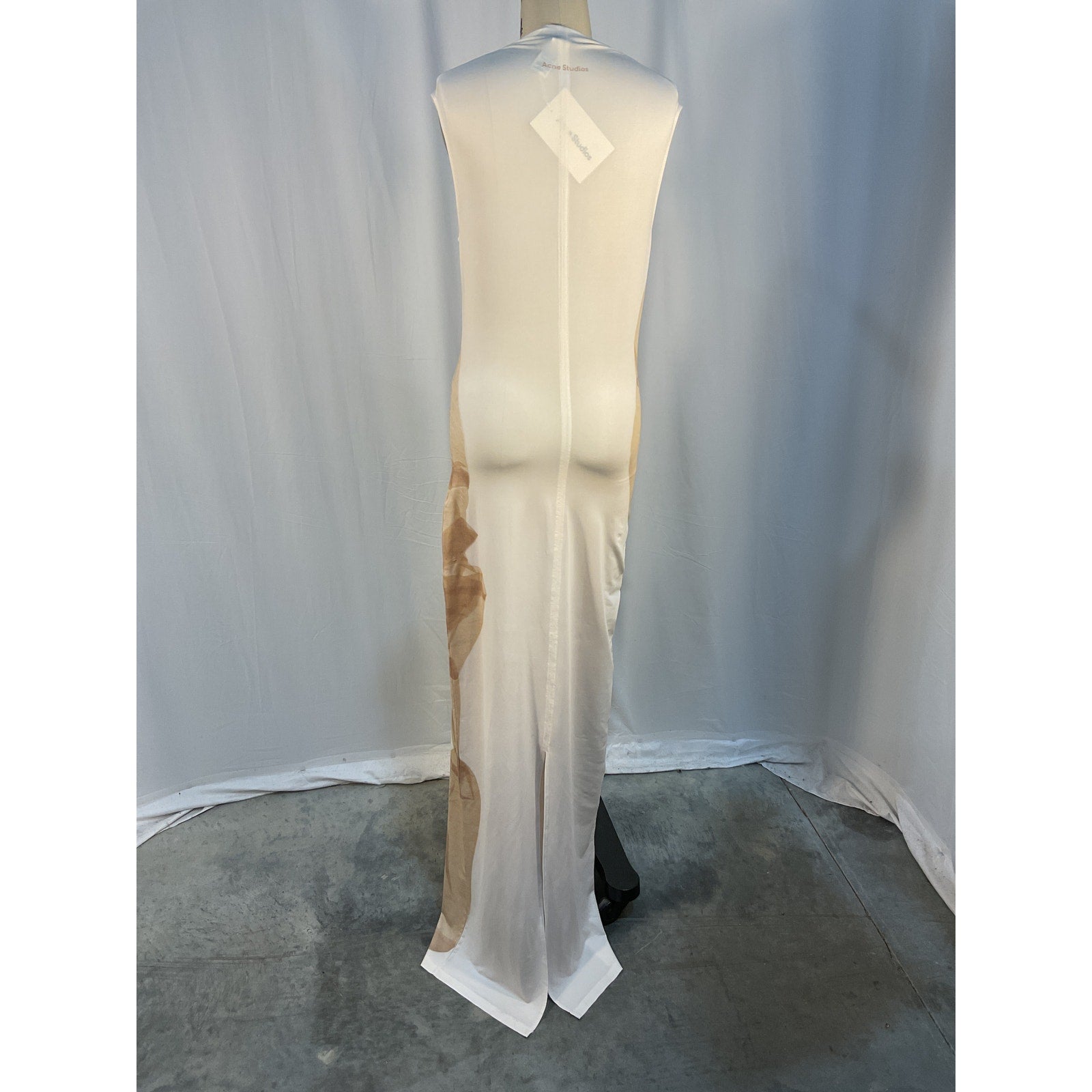 Acne Studios White Sleeveless Maxi Dress Size M - NWT