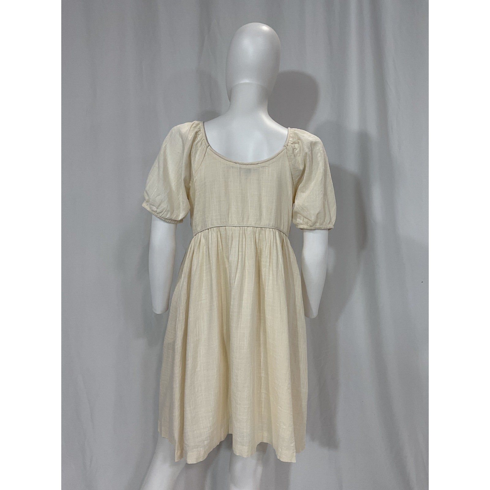 Hatch 'The Lola' White Maternity Mini Dress Size 1