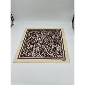 Sézane Brown Cotton Scarf Size OS