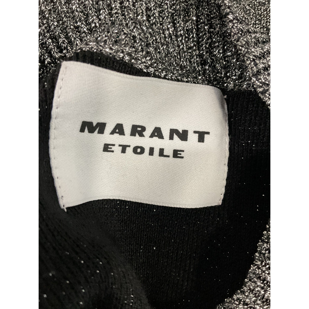 Isabel Marant �toile 'Kelaya' Silver Crewneck Long Sleeve Sweater Size 36