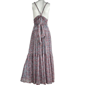 Astr The Label Floral Multicolor Eartha Maxi Dress Size XS