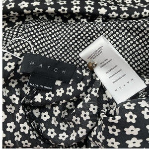 Hatch Floral Black Portia Jumpsuit Size 1