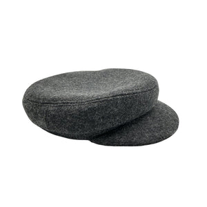 Isabel Marant Classic Gray Baker Boy Hat Size 57