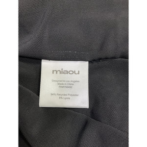 Miaou 'Phoenix' Black Polyester Top Size S