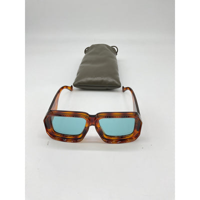 Loewe 'Paula's' Brown Acetate Ibiza Square Sunglasses Size OS