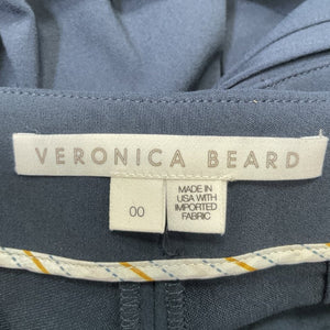 Veronica Beard Tailored Navy Karla Pants Size 00