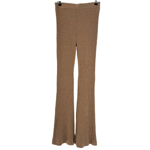 ALIX NYC Ribbed Tan Delancy Pants Size S