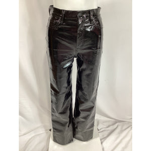 Pistola 'Cassie' Super High Rise Straight Faux Leather Pant Size 26