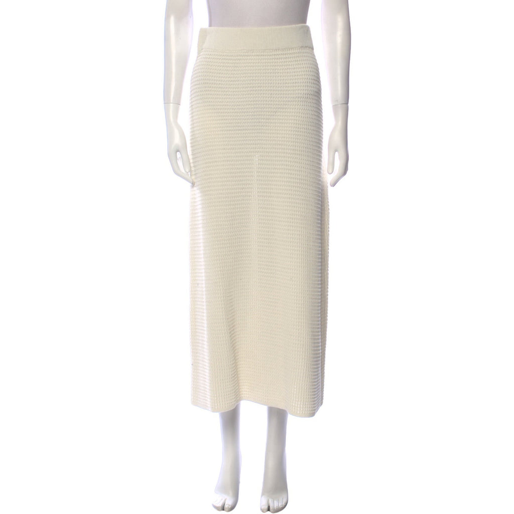 Loulou Studio Ivory Cotton Skirt Set Size S