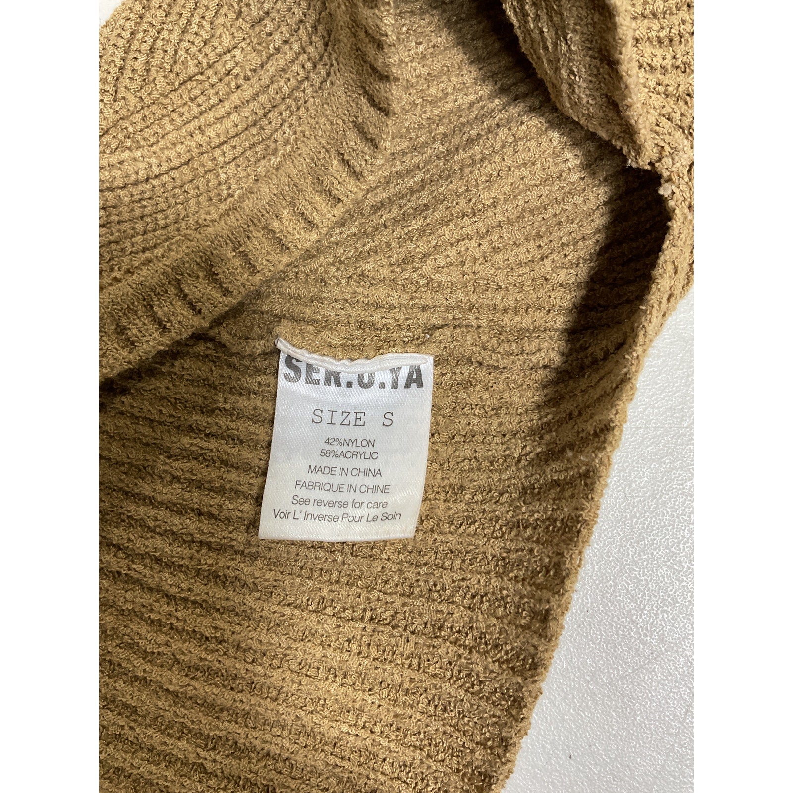 Ser.O.Ya 'Joel' Brown Blouse Set Size S