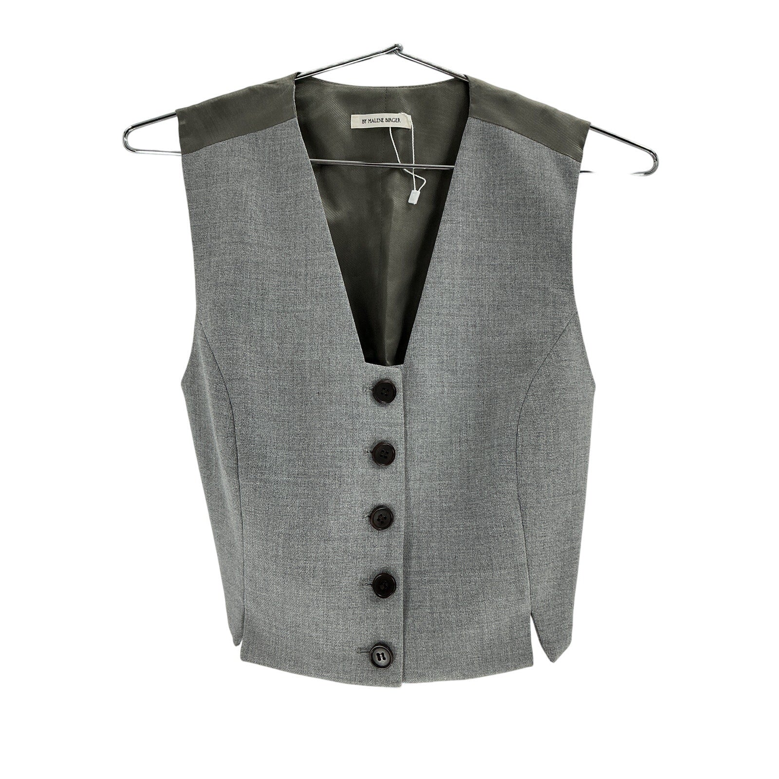 By Malene Birger 'Bettas' Grey Viscose Vest Size 34