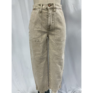 Pistola 'Turner' Tan Ankle Straight Leg Denim Jeans Size 24