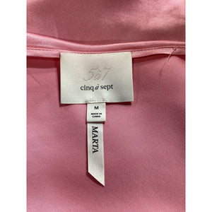 Cinq à Sept Sleek Apple Blossom Marta Cami Top Size M