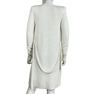 L'Agence Double-Breasted White Noe Cardigan Size S