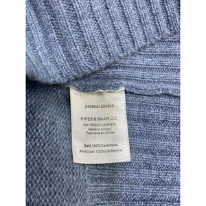 Veronica Beard 'Mazzy' Blue Cashmere Turtleneck Size S