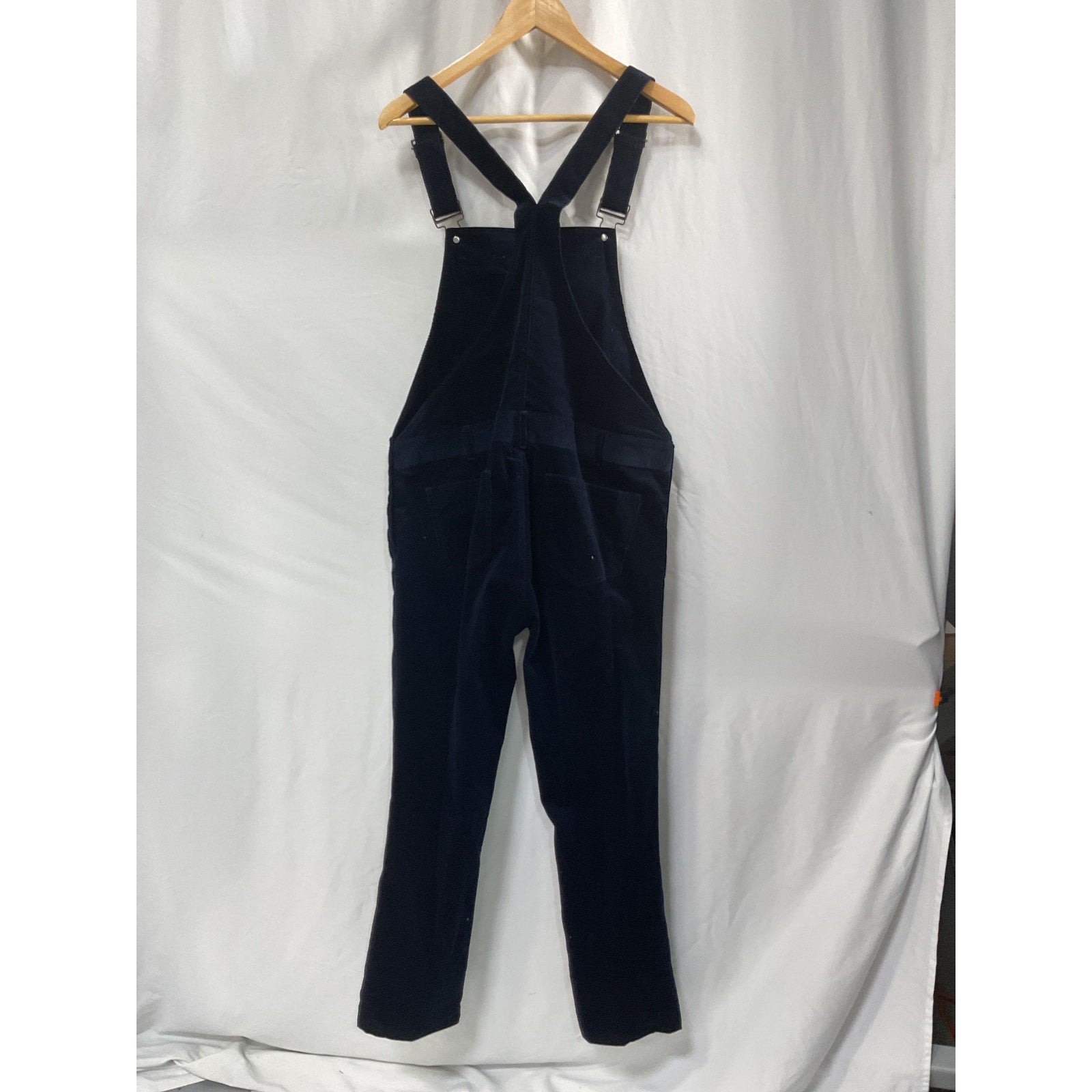 Hatch The Cord Navy Cotton Overalls Size 1