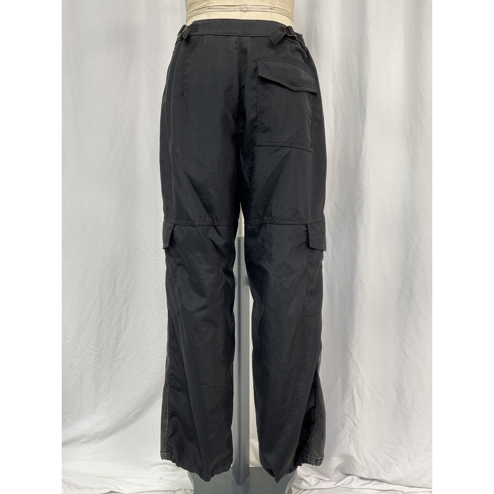 Alexander Wang Pack Mix Black Cotton Hybrid Jeans Size 27