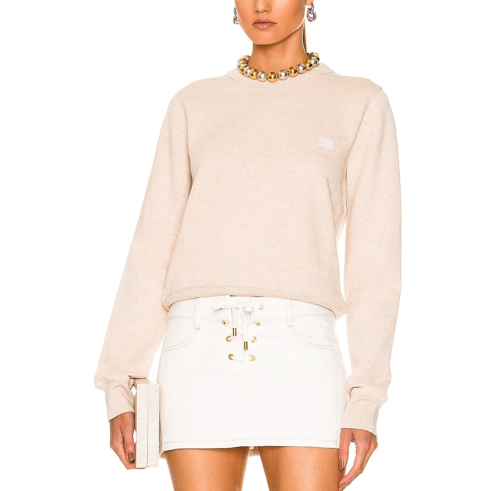 Acne Studios 'Pullover' Tan Sweater Size S